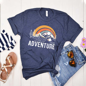 Hiking Camping Mountain Adventure T-Shirt