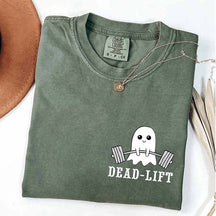 Dead Lift Pocket Gym Halloween T-Shirt