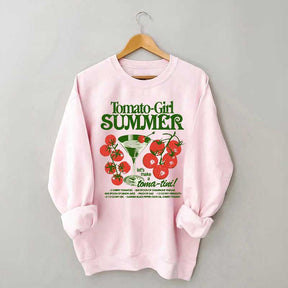 Vintage Tomato Girl Cocktail Sweatshirt