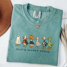 Just A Spooky Goose Halloween T-Shirt