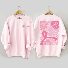 Personalized Breast Cancer Support Sweatshirt