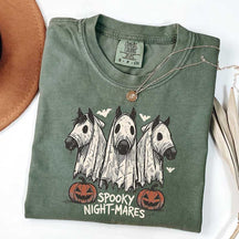 Halloween Spooky Night-Mares Horse T-Shirt