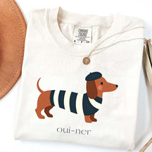 Oui-Ner Sausage Dog T-Shirt