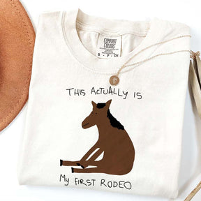 This Actually Is My First Rodeo Horase T-Shirt