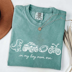 In My Boy Mom Era Football Monster Truck T-Shirt