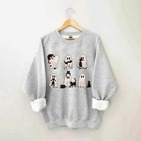 Ghost Black Cat Sweatshirt