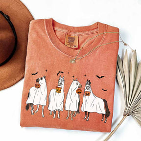 Halloween Horse Lover Western Cowgirl T-Shirt