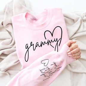 Custom Grandkids Names Grammy Sweatshirt
