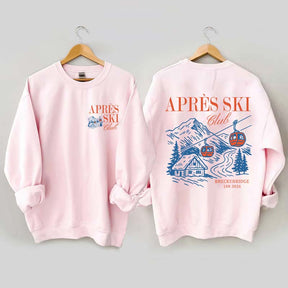 Custom Apres Ski Club Sweatshirt