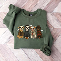 Scary Movie Halloween Dogs Sweatshirt