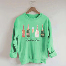 Bubble Please Champagne Sweatshirt