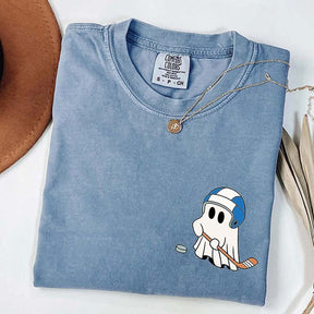 Halloween Hockey Comfort Colors T-Shirt
