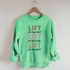 Fitness Motivation Weightlifting Sweatshirt