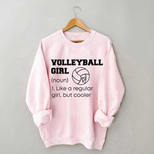 Volleyball Girl Explanation Sweatshirt