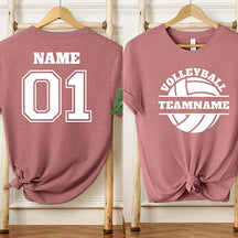 Custom Volleyball Sports Team T-Shirt