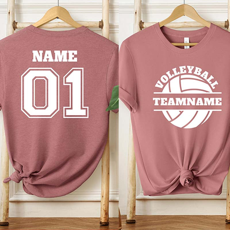 Custom Volleyball Sports Team T-Shirt