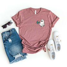 Volleyball Ghost Halloween T-Shirt
