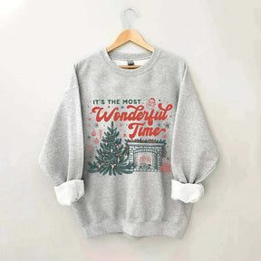 It's The Most Wonderful Time Christmas Sweatshirt