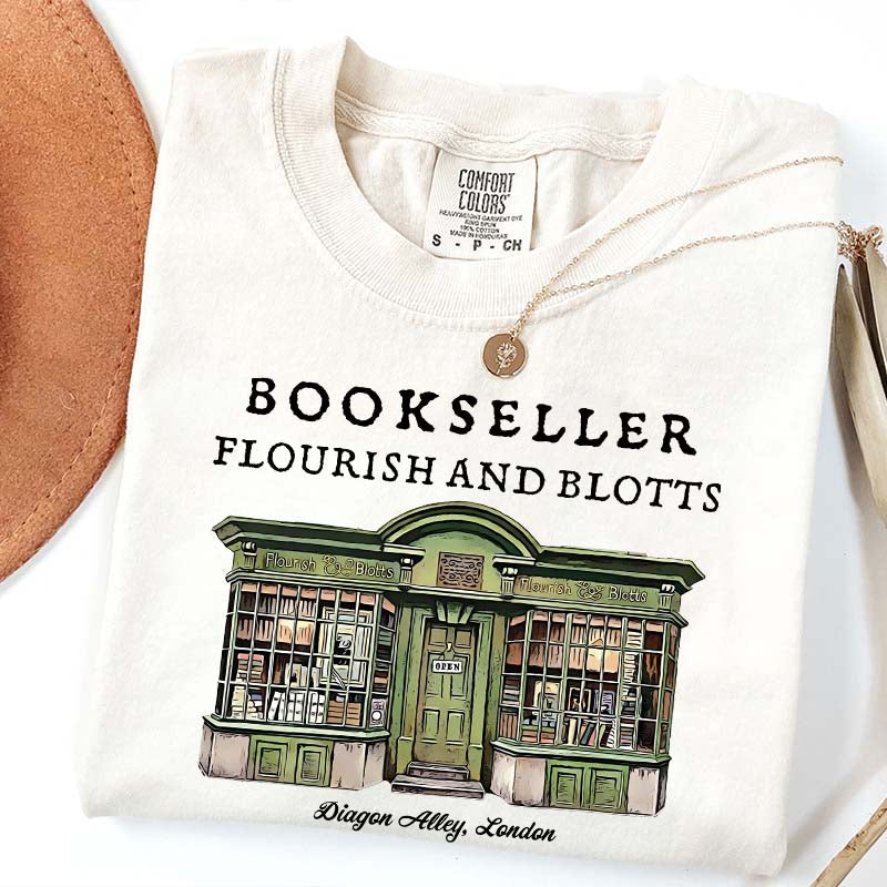 Wizard Bookstore Book Lover T-Shirt