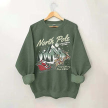 North Pole National Park Christmas Sweatshirt
