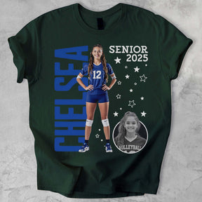 Custom Volleyball Senior T-Shirt