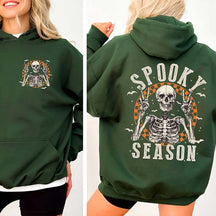 Spooky Season Skeleton Halloween Party Hoodie