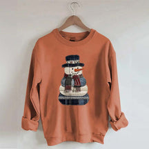 Patchwork Christmas Sweatshirt