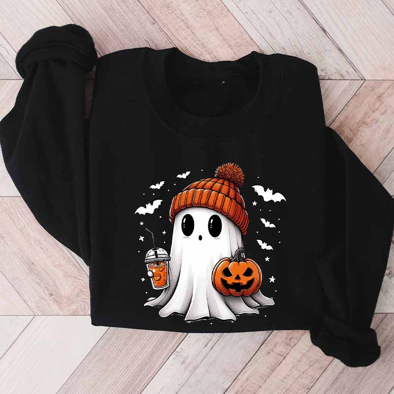 Cute Ghost Funny Spooky Sweatshirt