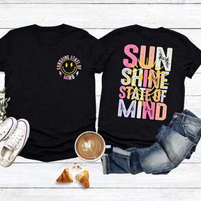 Sunshine State Of Mind Preppy Summer T-Shirt