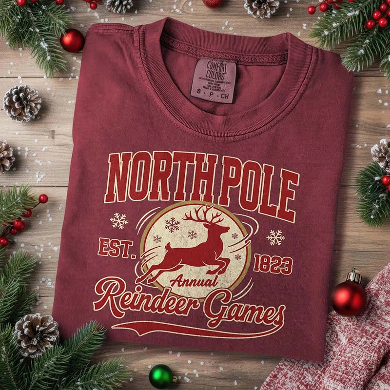 Funny Reindeer Games T-Shirt