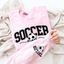 Personalize Soccer Mama Fall Sweatshirt