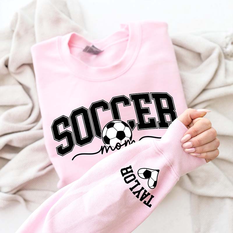 Personalize Soccer Mama Fall Sweatshirt