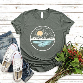 Mountain Lake Nature Lover T-Shirt