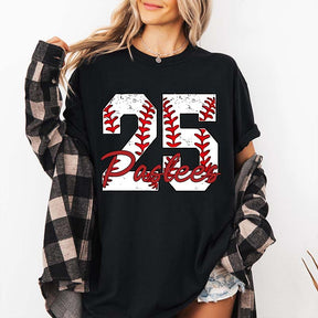 Custom Baseball Name and Number Aunt T-Shirt