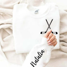 Personalized Hockey Name Sweatshirt