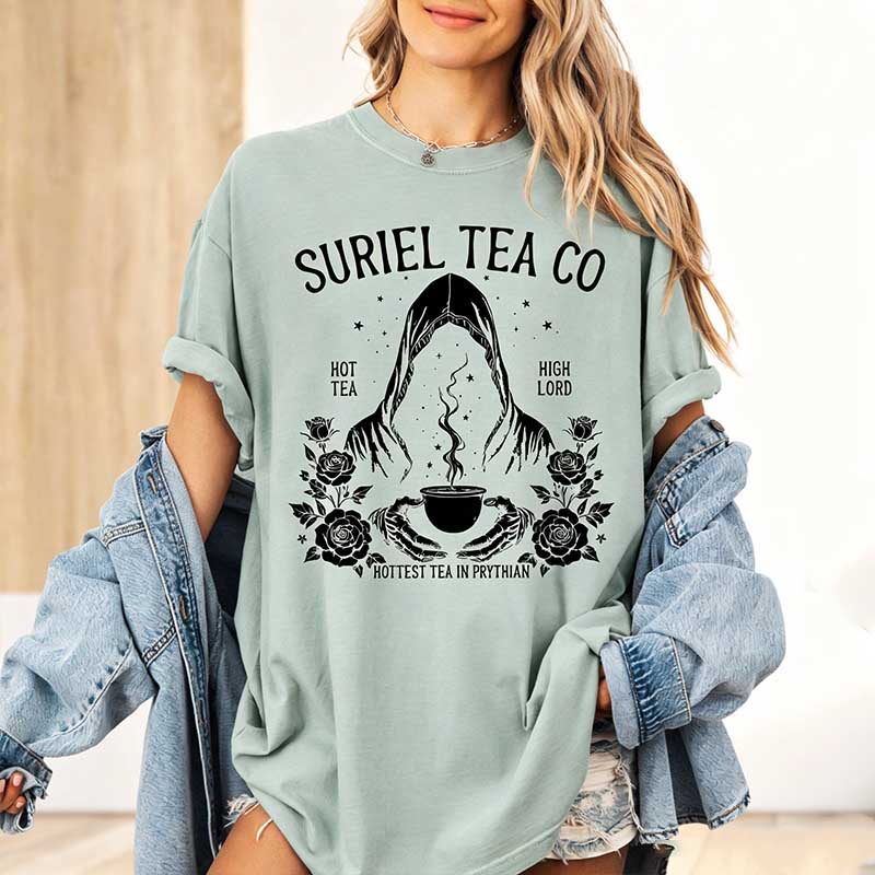 Suriel Tea Co Book Lover T-Shirt
