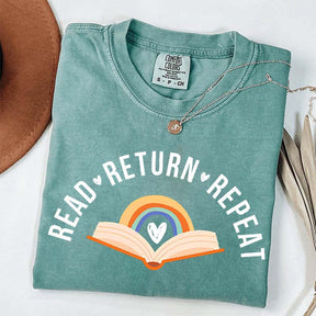 Read Return Repeat Cute T-Shirt