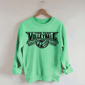 Custom Volleyball Team School Spirit Sweatshirt