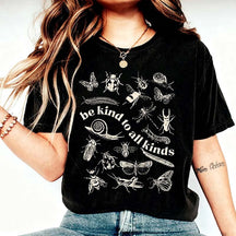 Comfort Colors Be Kind to All Kinds Insect Bug Butterfly T-Shirt