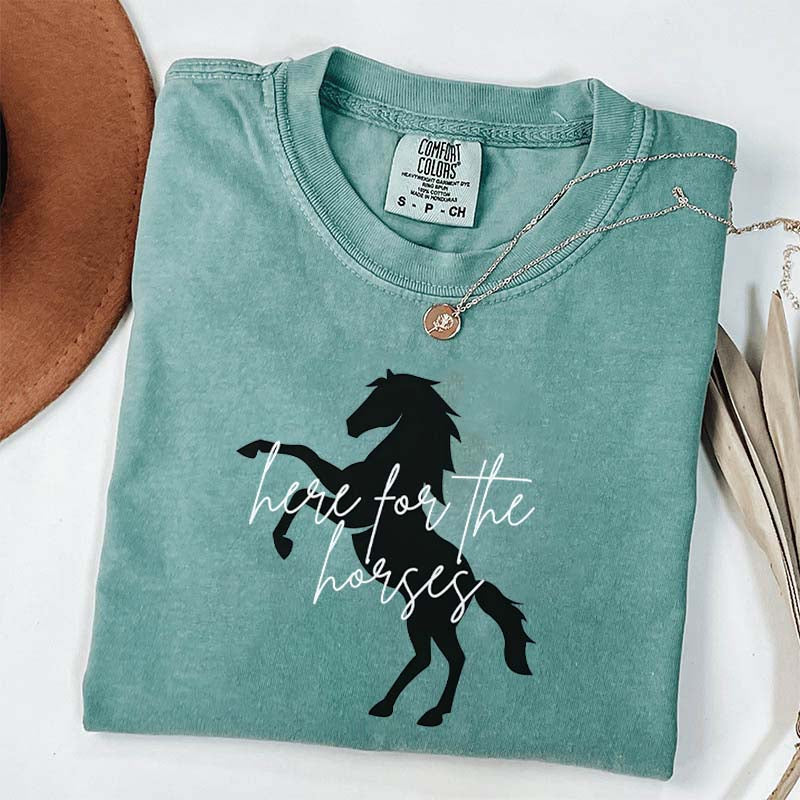 Horse Riding Cowgirl T-Shirt