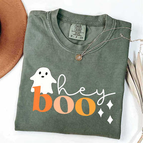 Hey Boo Ghost Halloween T-Shirt