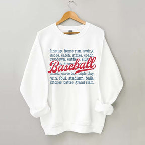 Baseball Sport Life Sweatshirt