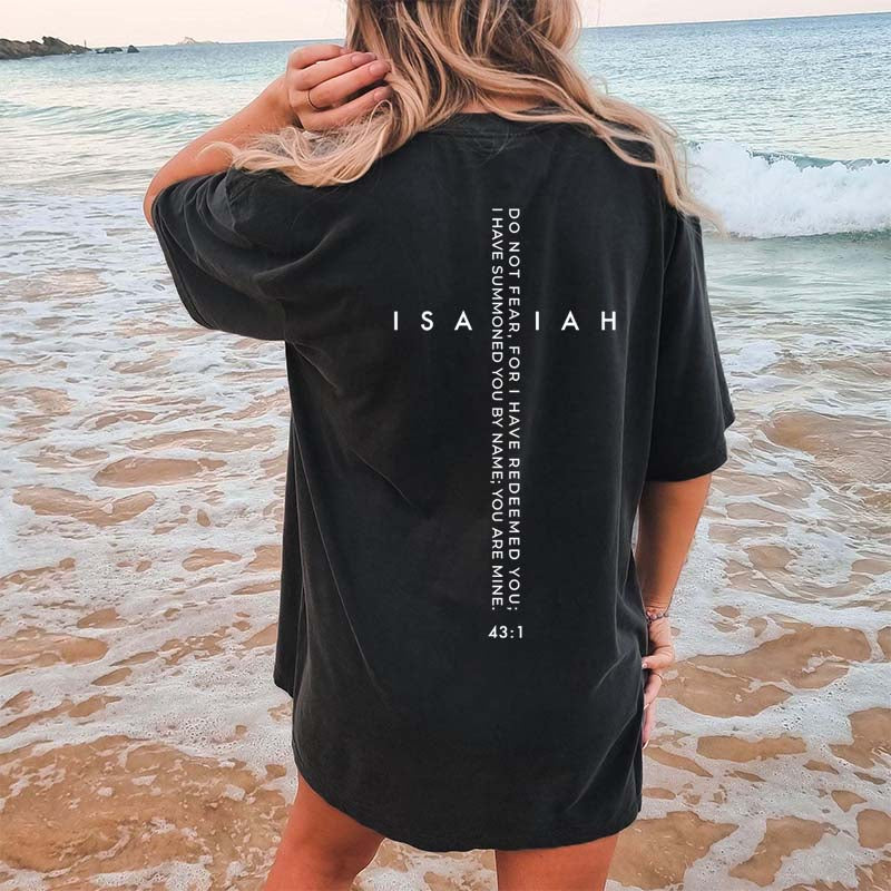Isaiah 43:1 Religous T-Shirt
