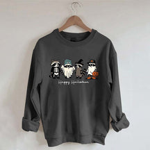 Cute Raccoon Ghost Sweatshirt