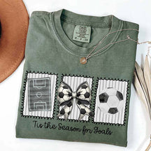 Comfort Colors Soccer Mom Coquette T-Shirt