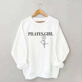 Pilates Girl Instructor Fitness Lover Sweatshirt