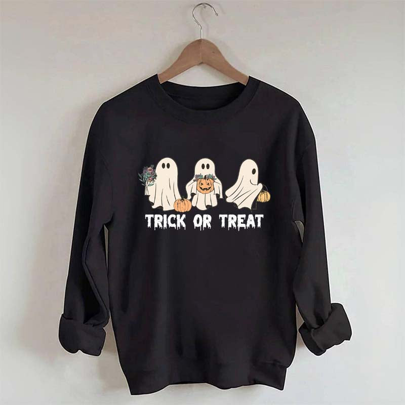 Trick or Treat Halloween Sweatshirt