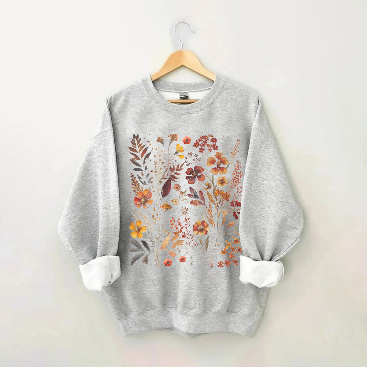 Vintage Wildflowers Garden Lover Sweatshirt