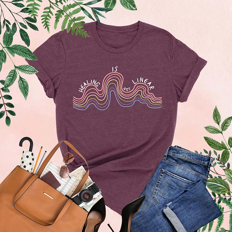 Healing Is Not Linear T-Shirt
