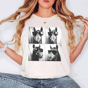 Horse with Sunglasses T-Shirt